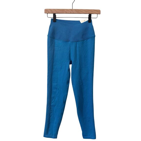 NWT Offline by Aerie Seamless Legging in "Ocean Aqua" Blue Size Small - Picture 6 of 14